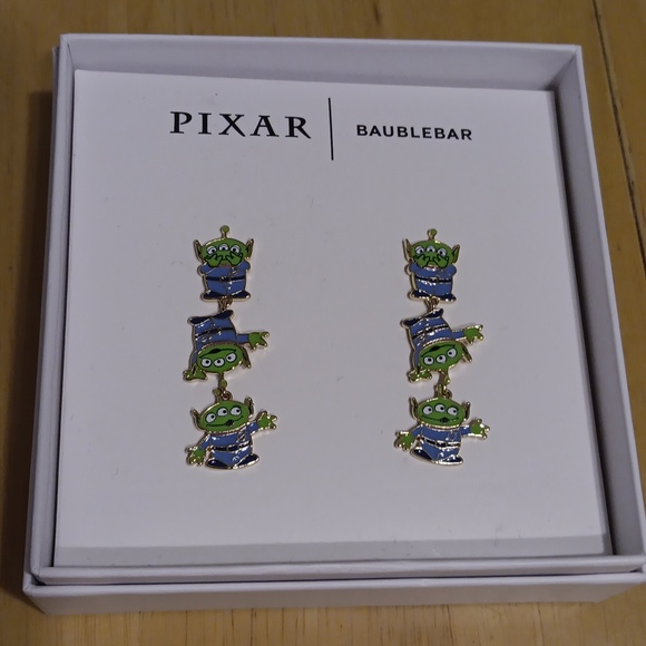BaubleBar Jewelry - Baublebar x Pixar Toy Story Aliens Earrings NWT